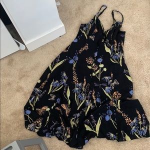 Floral over the knee dress